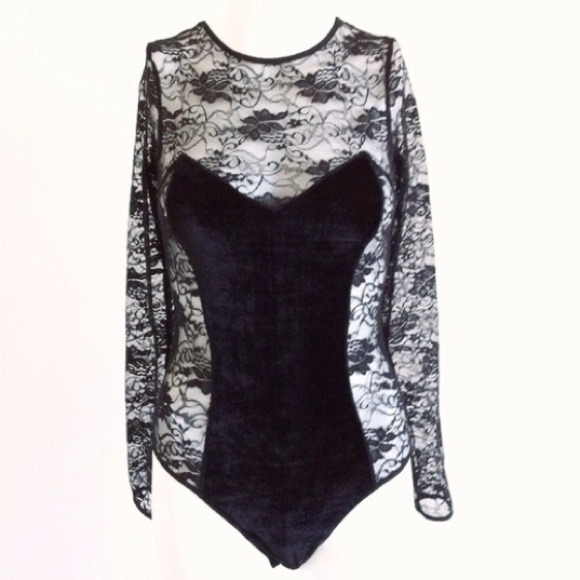 ❌SOLD❌🎉HOST PICK🎉BLACK BODYSUIT NWOT - Picture 4 of 4