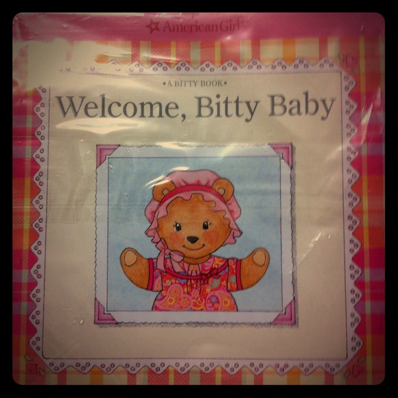 NIB American girl bitty baby outfit and book