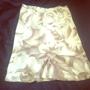 Anthropologie A line stretch skirt