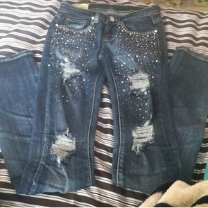 Destroyed Machine Jeans