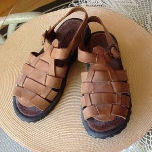 Tan shade sandals