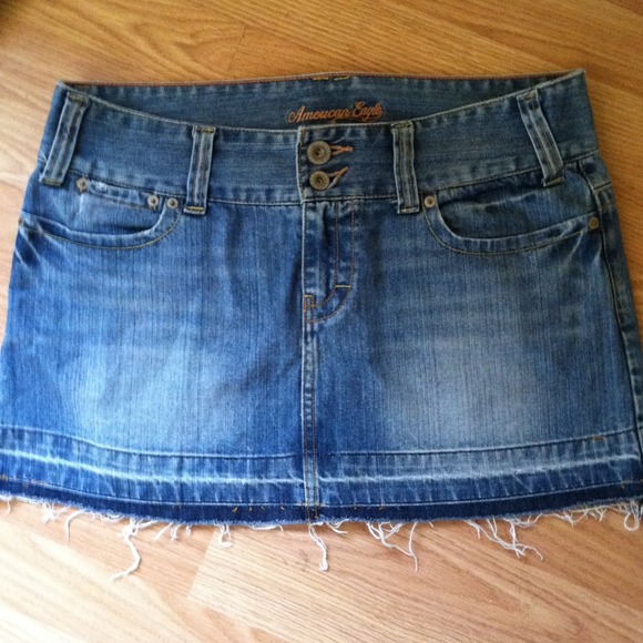 Denim mini
