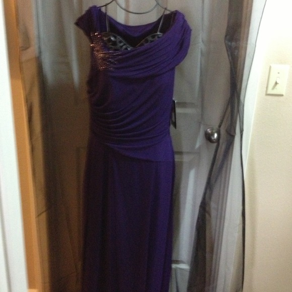 NEW purple 💜long dress SAVE $110💜off list price!