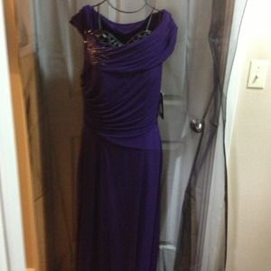 NEW purple 💜long dress SAVE $110💜off list price!