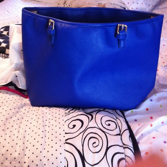 Blue handbag - Picture 4 of 4