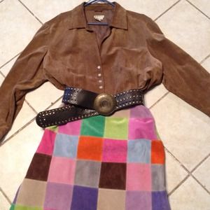 2x SUEDE SET ..Sz 16/18 ...$30 separate each