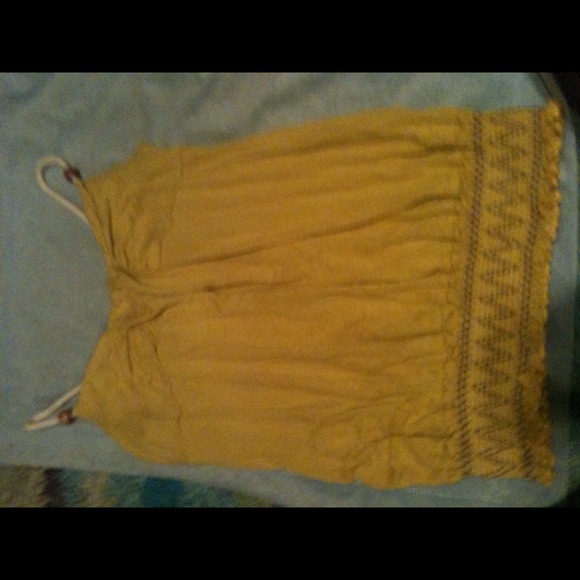 Yellow shirt