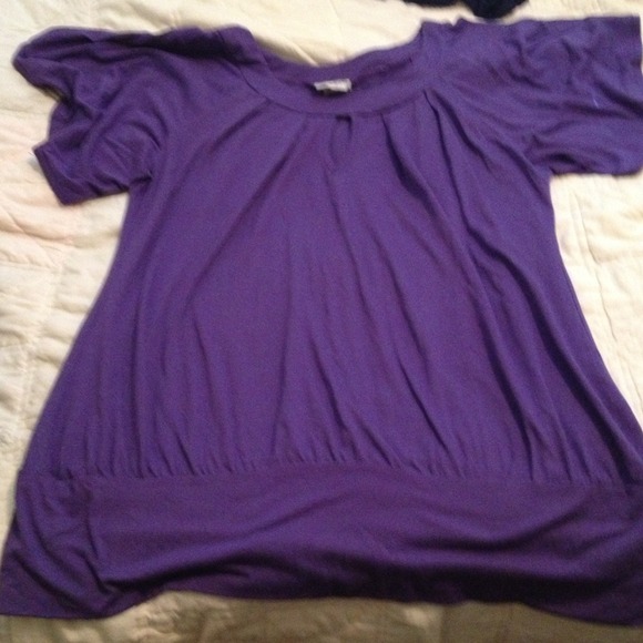 Purple shirt/dress