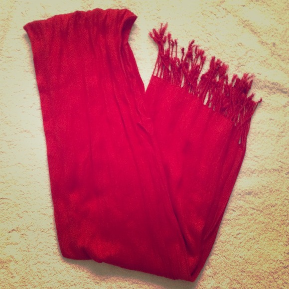 Red scarf