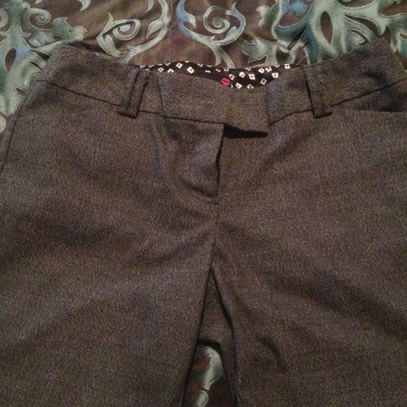 Grey dress slacks
