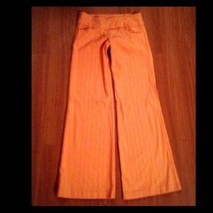  RESERVED Orange  Wide leg dress pants Sm