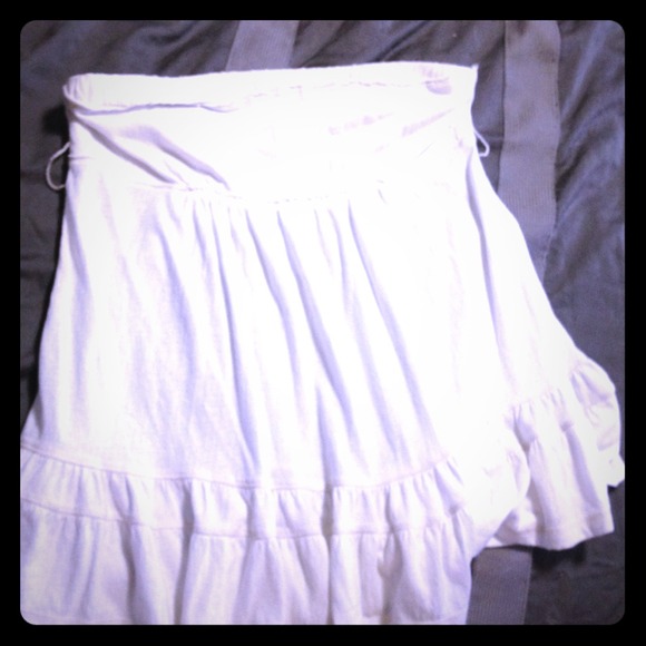 White baby doll top