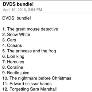 DVDS bundle!!