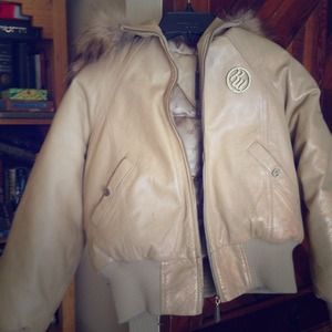 Rica wear jacket!! (FYI real fur and leather)