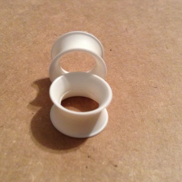 🌟White Silicone Tunnels🌟