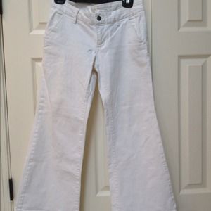 Perfect White Low Rise Denim Pants