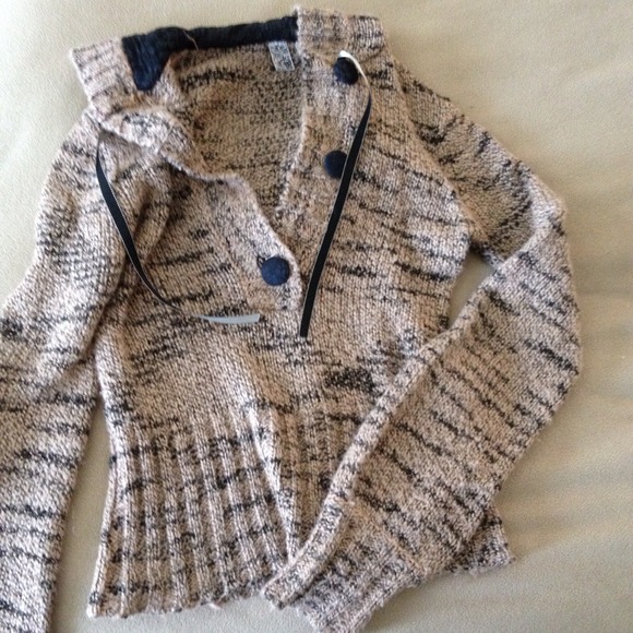 Cream sweater