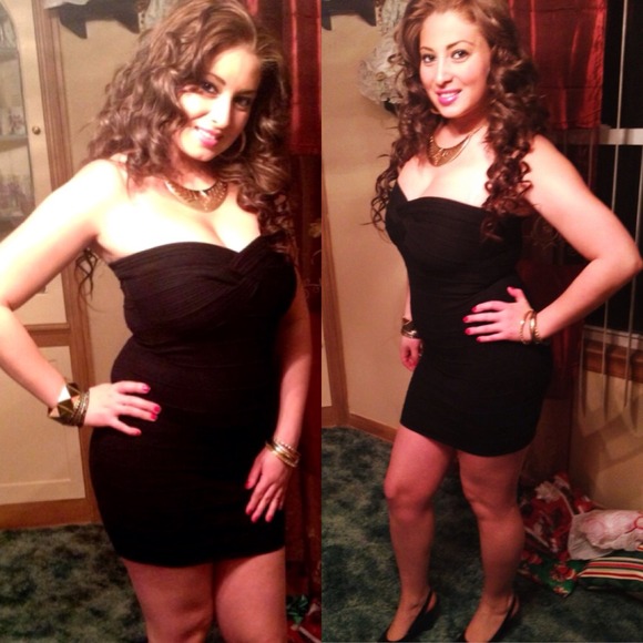 Black Bandage Dress! 🔥