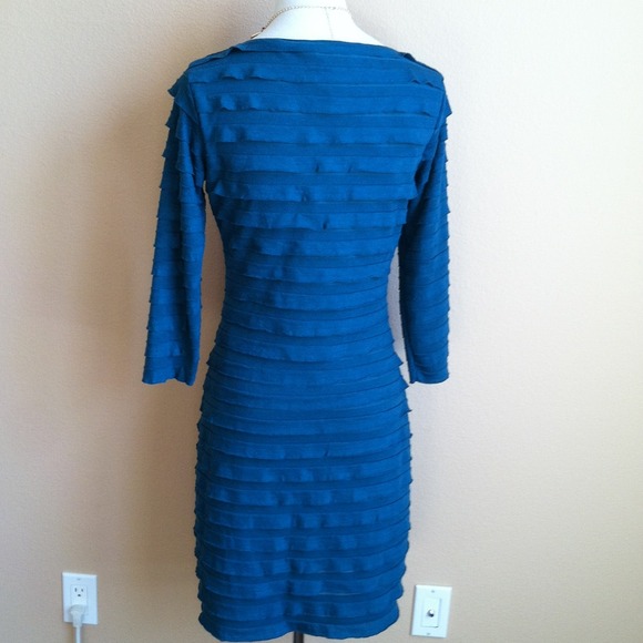 SOLD!!!!! Max Studio Crew Neck Tiered Dress - Picture 2 of 3