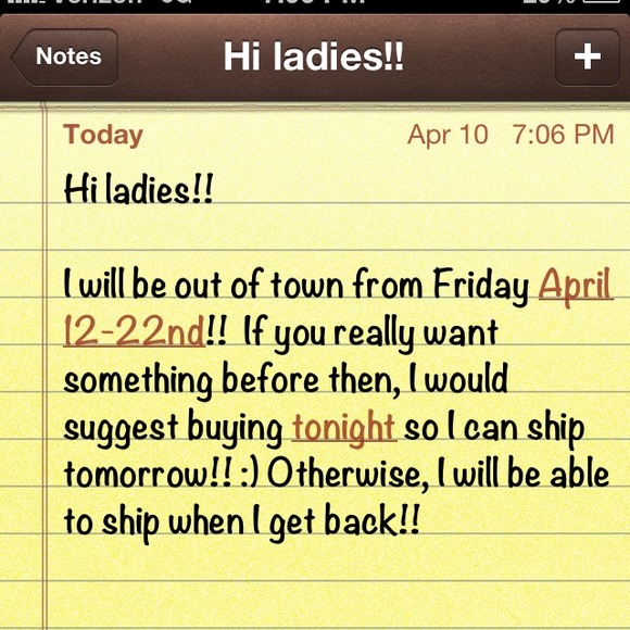 Notice!!