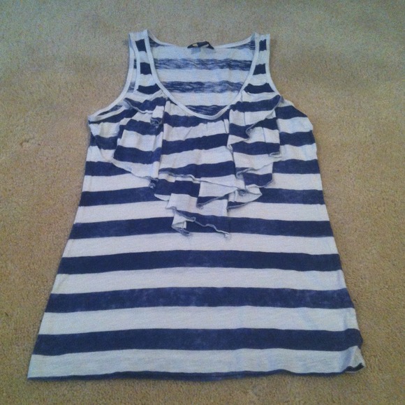 Banana republic striped tank