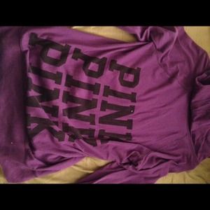 Pink Victoria secret sweatshirt