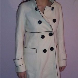 Ivory peacoat