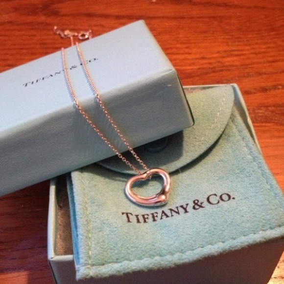 Tiffany & Co. Elsa Peretti Open Heart Pendant - Picture 1 of 4