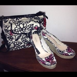 HP "girls weekend" 5/17" new shoes pristine bag!