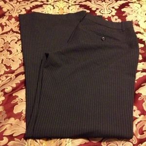 Black with blue stripes