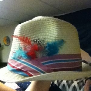 Forever21 funky fedora!