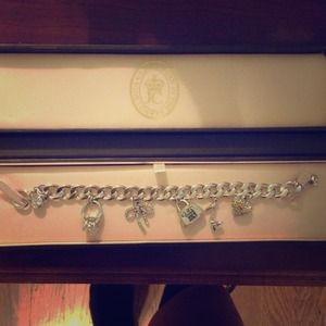 Juicy Couture, preassembled charm bracelet!