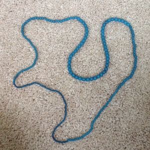 Turquoise beaded necklace