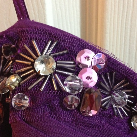 NEW long purple gown SAVE $79 off list price! - Picture 3 of 4