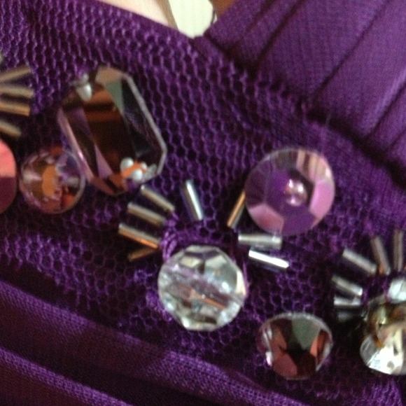 NEW long purple gown SAVE $79 off list price! - Picture 4 of 4