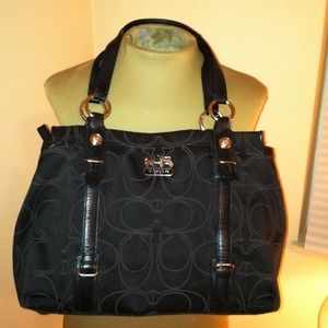 Authentic Coach Signature C Tote