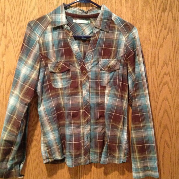 Button Up Plaid Shirt