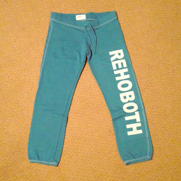 REDUCED Blue Soffe Cropped Sweatpants