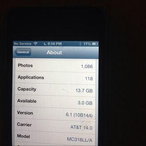 ✨✨SOLD✨✨iPhone 4