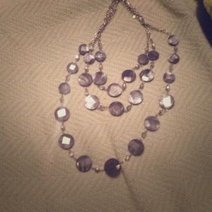 Grey necklace
