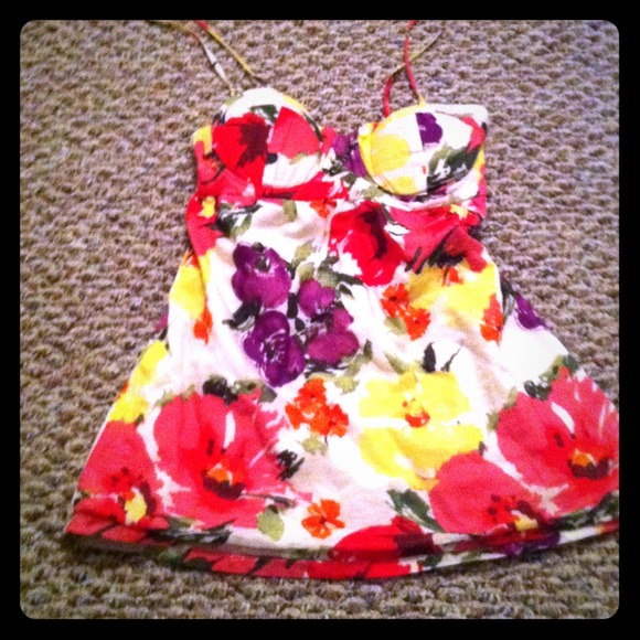 *reduced* Floral babydoll top