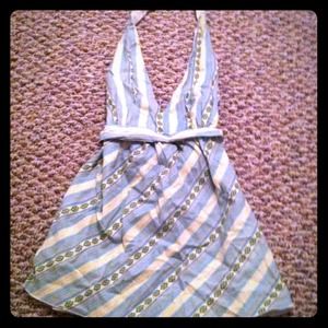 Boho chic halter top