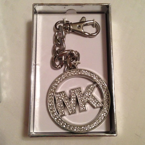 63% off Michael Kors Accessories - Michael Kors rhinestone keychain/ bag accessory from Elise&#39;s ...