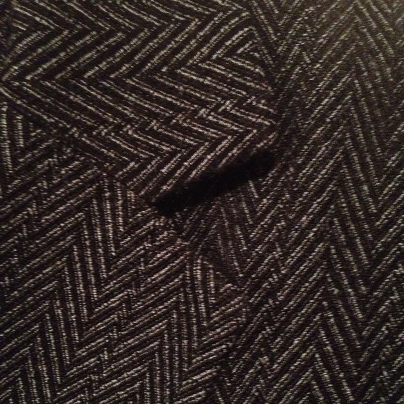 Black & Blue Tweed Wool Pant Suit