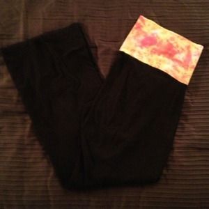 Tye die yoga pants