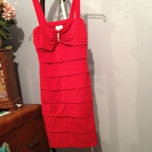 Red Dress junior size worn once