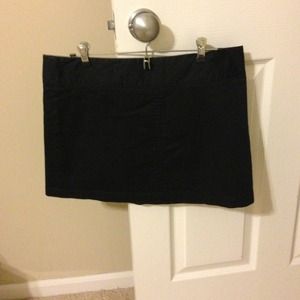 Black mini skirt from Old Navy
