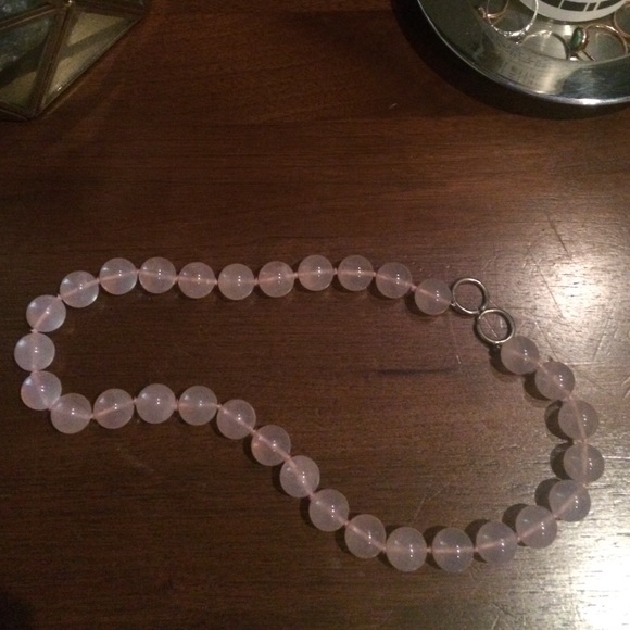 Authentic Paloma Picasso rose quartz necklace! - Picture 4 of 4