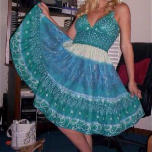 Multi colored dress