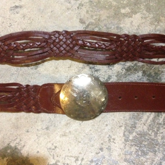 Accessories - Cowboy Style Braided Belt
